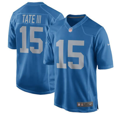 

Mens Football Jersey Detroit Lions Joseph Fauria Blue Game Jersey