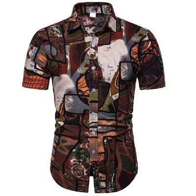 

Fashion Men Luxury Shirts Casual Stylish Slim Fit Short Sleeve Dress T Shirt