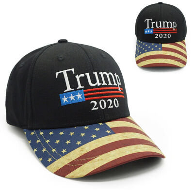 

Original Exclusive Trump 2020 USA American Flag Hat Keep America Great Cap