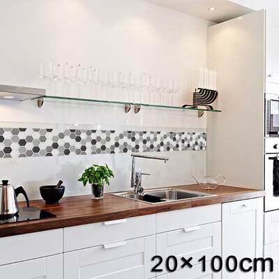 

Kitchen Waterproof Anti-Oil Tile Decal Wall Sticker Wall Decal Paper 20100cm