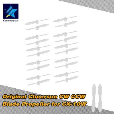 

CX-10W Propeller 10Pairs Original Cheerson CW CCW Blade Propeller for CX-10W RC Quadcopter Cheerson Blade T0F0J5M0