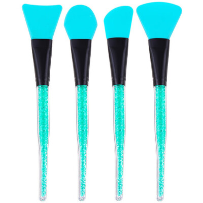 

Toponeto Transparent Crystal Handle Facial Face Mud Mask Mixing Brush Cosmetic Makeup Kit