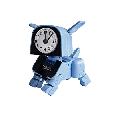 

Cartoon Manual Deformation Dog Alarm Clock Electronic Wake Up Timer Kid Toy