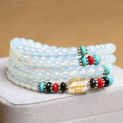 

Multicolor Crystal Bracelet Multi-Circle Bracelet Couple Accessories