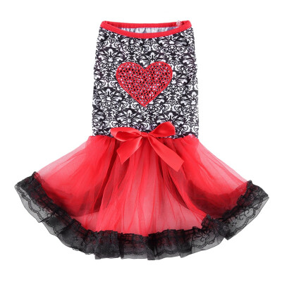 

Pet Dress Dog Skirts For Dogs Princess Dress Dog Wedding Clothes For Small Medium Dogs Dresses Cotton Sling Pet Cat Skirt