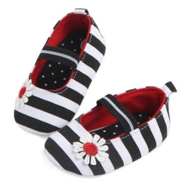 

Newborn Toddler Baby Girl Soft Sole Crib Shoes Anti-slip Pram Prewalker Sneakers