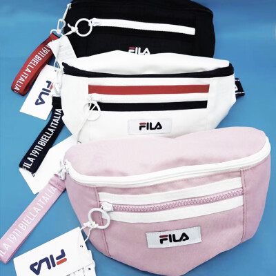 

FILA Fashion Waist Bag All-match for Men&Women Couple Nylon Waist Bag