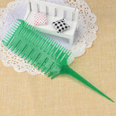 

〖Follure〗Style Beauty Salon Barber Hair Comb With Fish Tail Bone Shape Comb Dyeing Tool