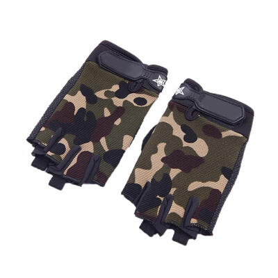 

Men Camouflage Anti Slip Cycling Tactics Climbing Breathable Gloves