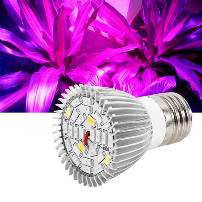 

28W Full Spectrum E27 Led Grow Light Growing Lamp Bulb for DIY Hydroponics Plant Flower Grow Light Bulb Led Plant Grow Light