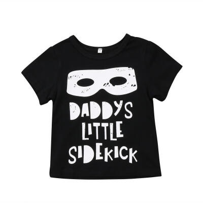 

Toddler Kids Baby Boy Girl Summer Short Sleeve T-shirt Tee Top Shirt Outfits Hot