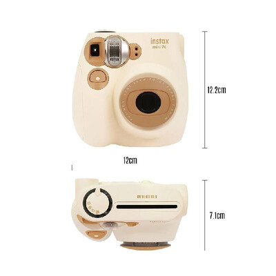 

Fujifilm Instax Mini7c Instant Camera Film Cam Auto-focusing with Wrist Strap Birthday Christmas New Year Festival Gift for Boys G