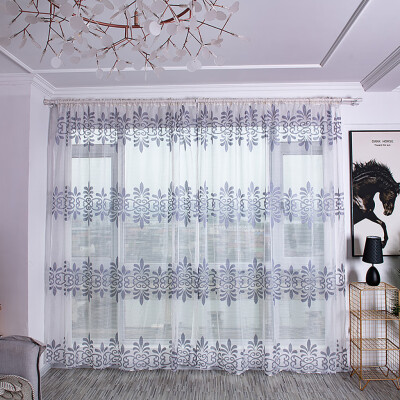 

Gobestart Sheer Curtain Tulle Window Treatment Voile Drape Valance Fabric