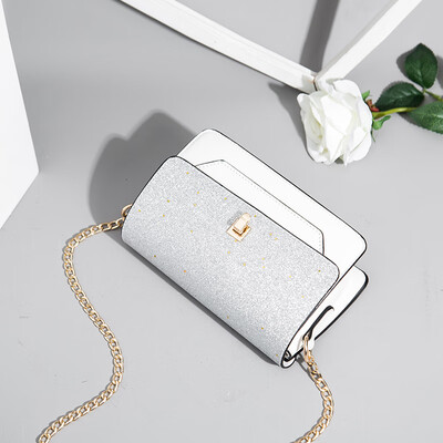 

In summer ins young ladies tide Korean version of Joker chic chain fashion shoulder Messenger bag