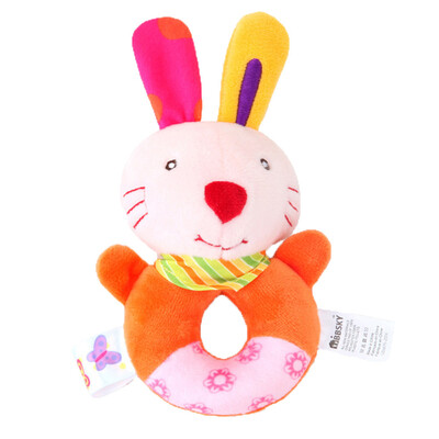

Tailored Kids Baby Animal Handbells Musical Developmental Toy Bed Bells Rattle Toys Gift