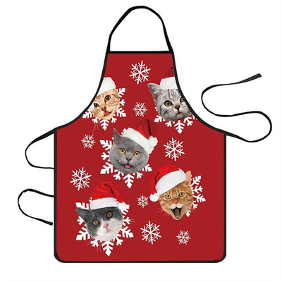 

Toponeto Christmas Decoration Waterproof Apron Kitchen Aprons Dinner Party Apron