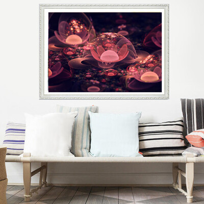 

Toponeto 5D Embroidery Paintings Rhinestone Pasted DIY Diamond Painting Cross Stitch