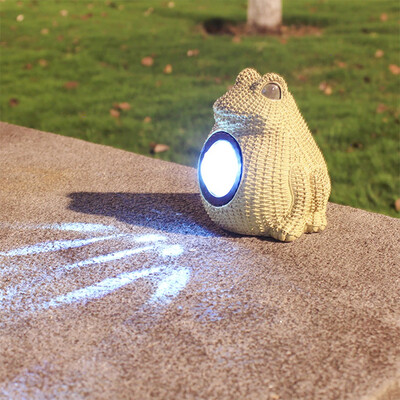 

Gobestart OutdoorWaterproof Animal Light Solar Resin Lamp Garden Landscape Lawn Decoration