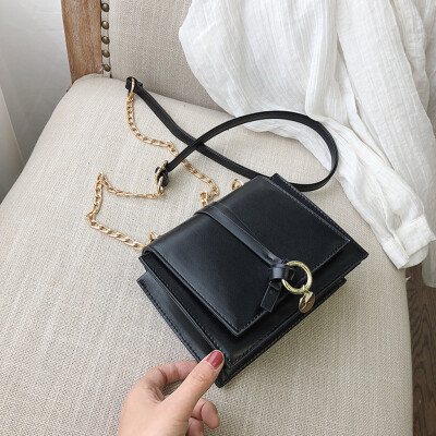 

Tailored Womens 2019 new fashion leather chain bag Messenger bag