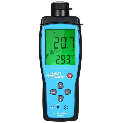 

SMART SENSOR Oxygen Meter Digital Portable Automotive O2 Gas Tester Monitor Detector Handheld Oxygen Meter