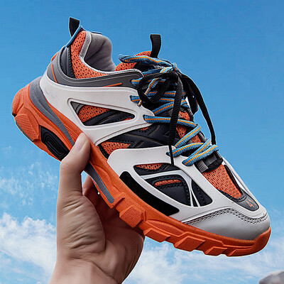 

Mens shoes 2019 new summer Korean version of the trend sports running casual tide shoes wild mens old network red shoes