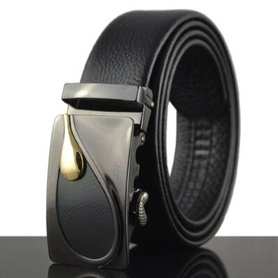 

new Cowhide Genuine Leather Belts For Men Luxury Automatic Buckle Cinturones Hombre designer belts mens high quality belt GH146