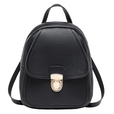 

Covered Lock Crossbody Backpack Bags For Women Fashion Girls Casual Ladies Clutch Female Quailty Travel 2019 New