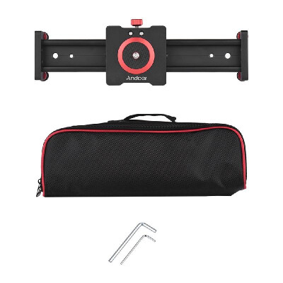 

Andoer 30cm12inch Aluminum Alloy Camera Track Slider Video Stabilizer Rail for DSLR Camera Camcorder DV Film Photography Load up