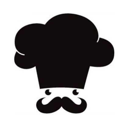 

Greensen Chef Beard Chalkboard Blackboard Wall Decal Sticker for Kitchen School Nursery Art Decor