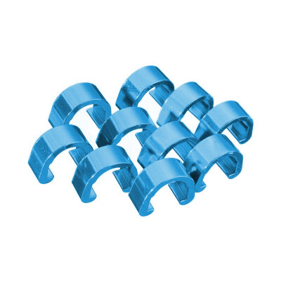 

10PCS Aluminum Alloy Bicycle C Type Buckle For MTB Road Bike Disc Brake Cable Frame Organizer Line Pipe Clip
