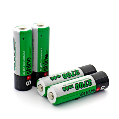 

Soshine Ni-Mh Battery Rechargeable AA 12V 2700mAh