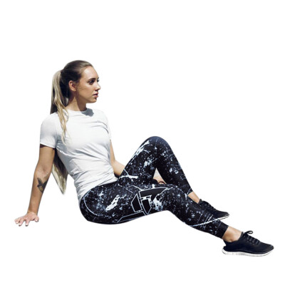 

Tailored Womens Sky Printed Yoga Skinny Workout Gym Leggings Fitness Sports Cropped Pants