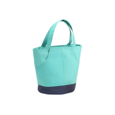

Portable Thermal Insulated Tote Food Pocket Pouch Lunch Picnic Bento Handle Bag