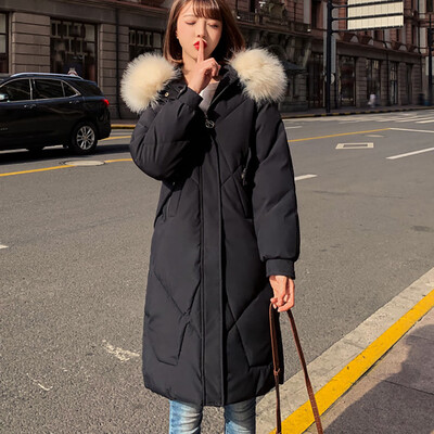 

Toponeto Women Winter Warm Coat Hooded Thick Warm Loose Pocket Jacket Long Overcoat