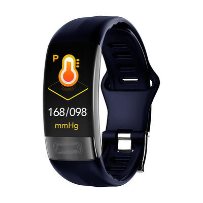 

P11 Fitness Tracker Smart Sport Bracelet With Color Touch Screen Electrode ECG Monitoring Heart Rate Sleep Monitor