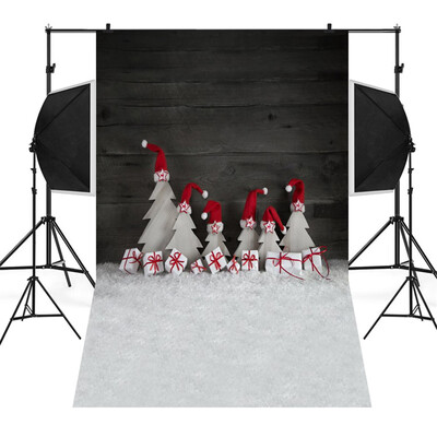

〖Follure〗Christmas Backdrops Snowman Vinyl 3x5FT Lantern Background Photography Studio