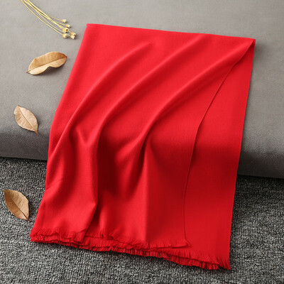 

New winter solid color short must-like cashmere mens scarf female wild warm shawl sheep sticky thick scarf wholesale