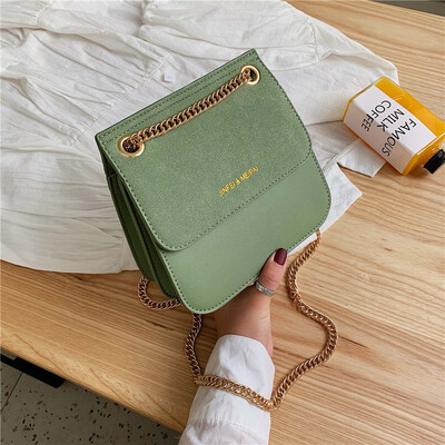 

Girls small bag female new Korean version of the small square bag fashion simple chain shoulder Messenger bag