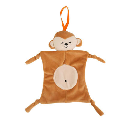 

Baby Hand Soothing Towel Soft Cartoon Animal Educational Plush Rattle Toys