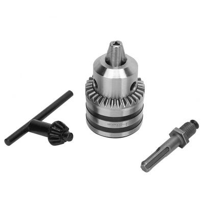 

Greensen 30-16MM 12-20UNF Drill Chuck Adapter Kit Key Type Drill Chuck with Round Shank Adapter