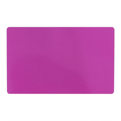 

50Pcs 5 Colors Impressive Blanks Laser Mark Engraved Metal Smooth Business Visiting Name CardsBlanks Business Cards