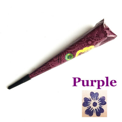 

Indian Henna Paste Tattoo CreamBeauty Women Finger Body Cream Paint DIY Temporary Drawing for Tattoo Stencil