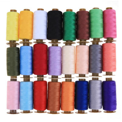 

24 Roll 500 Yards Colorful Durable Hand Stitch Cotton Line Sewing Thread
