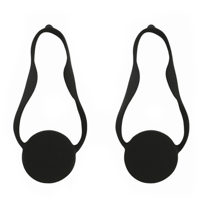 

Statement Black Red Wooden Circle Long Earrings For Women 2019 Big Personality Fashion Jewelry Wholesale Fine Gift