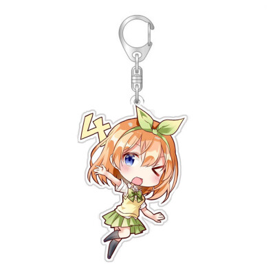 

CAR-TOBBY Anime Five-part Flower Wedding Animation Nakano Acrylic Keychain Pendant