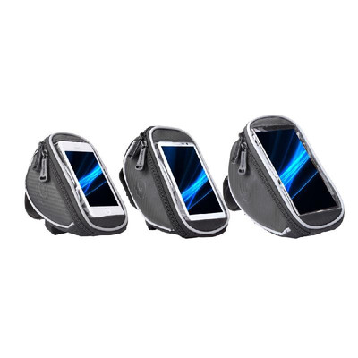 

Roswheel Cycling Bike Bicycle Front Top Frame Handlebar Bag Pouch for 55in Cellphone 12L