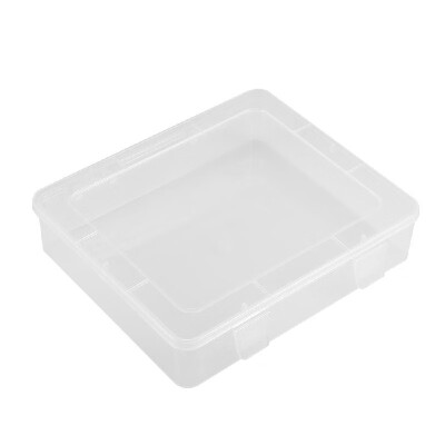

Portable Rectangle Transparent Lastics Box Hardware Parts Tools Screws Storage Box