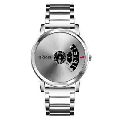

SKMEI Men\s Quartz Waterproof Full Steel Fashion Top Luxury Brand Watches