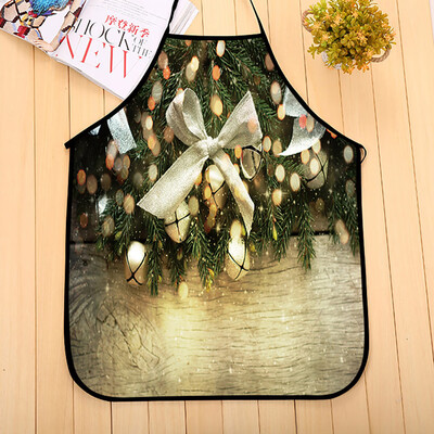 

Siaonvr Christmas Decoration Waterproof Apron Kitchen Aprons Dinner Party Apron