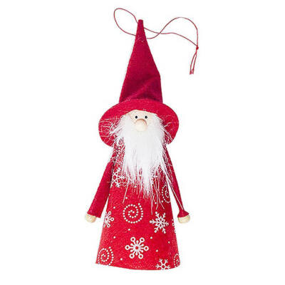 

Christmas Wall Hanging Dolls Decoration Christmas Tree Decor Santa Claus Snowman Ornament Xmas Party Bar Decor Supplies